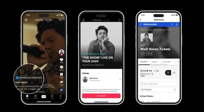 Cortesía OCESA Este es el ícono que debes de encontrara para comprar de inmediato tus boletos.