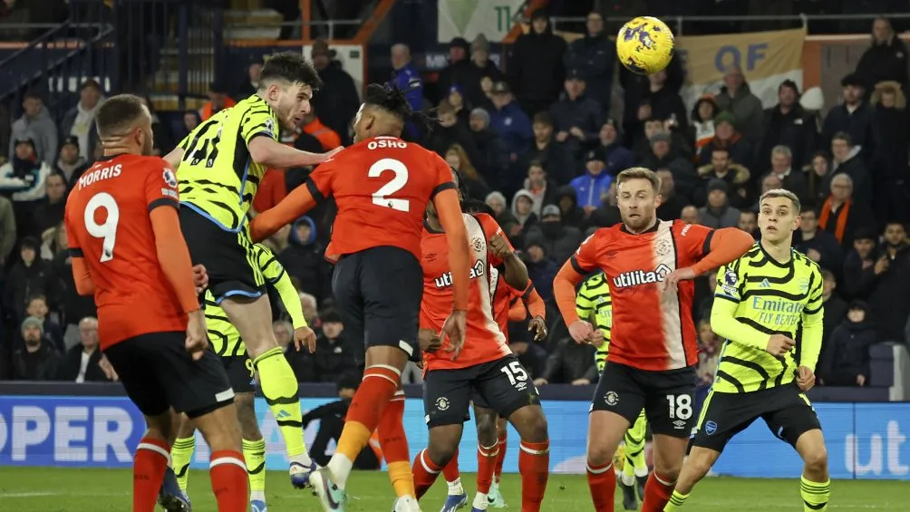 El gol de Declan Rice que selló la victoria