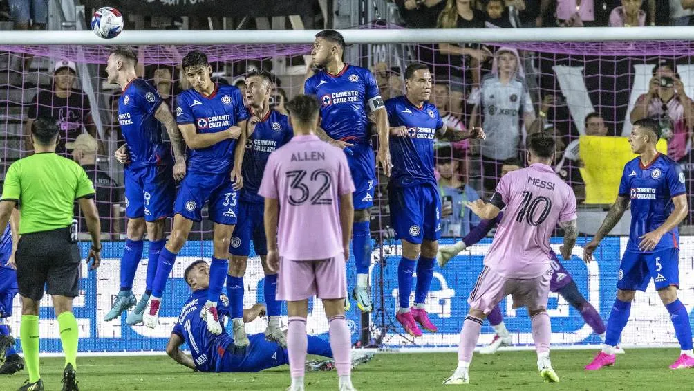 @InterMiamiCF El gol que anotó en su debut ante Cruz Azul