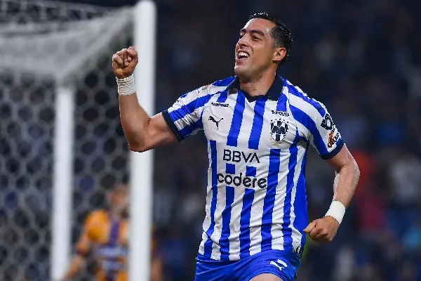 Funes Mori jugando con los Rayados
