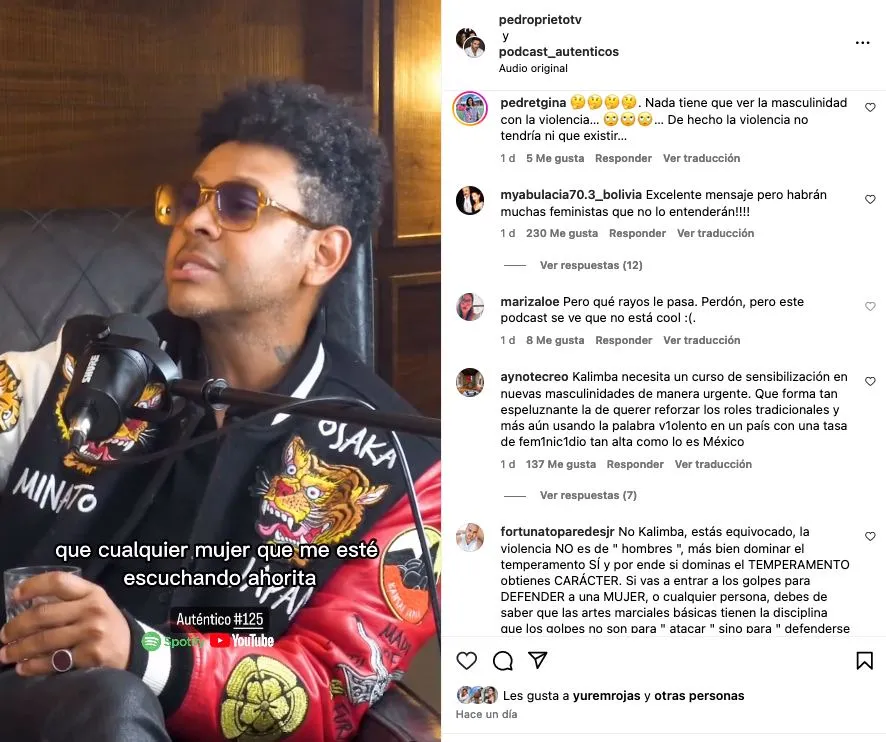 Los reclamos estuvieron al pie del fragmento que se dio a conocer en redes.