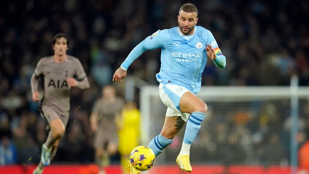 Walker salió del Tottenham para fichar con el Manchester City