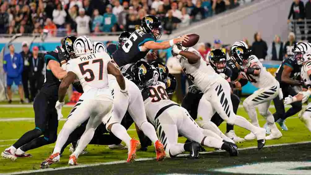 El mariscal de los Jaguares se lastimó ante los Cincinnati Bengals