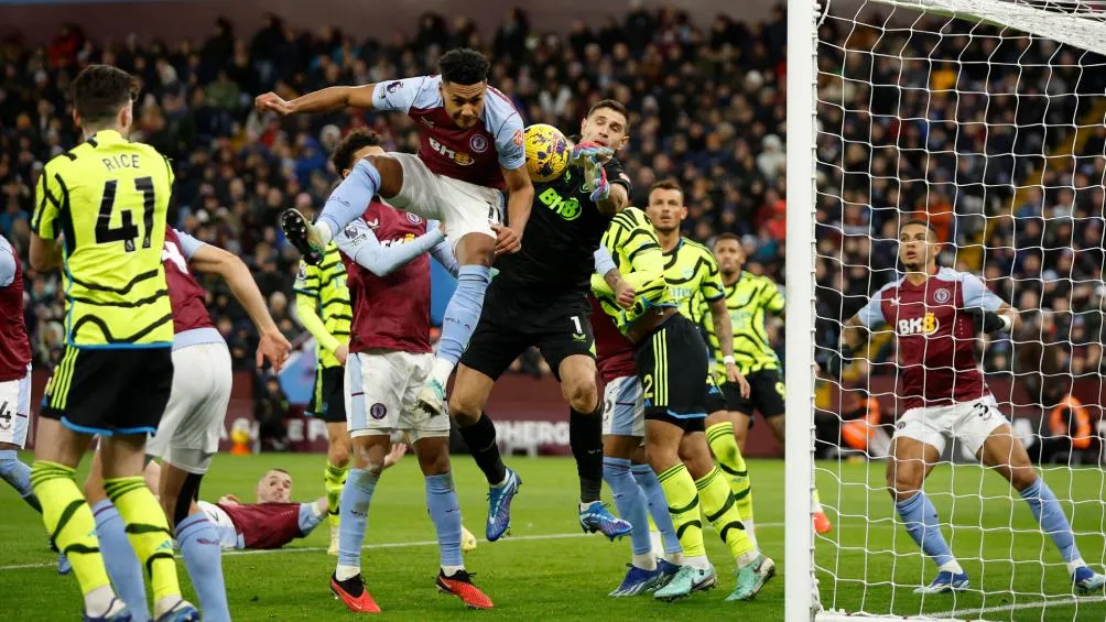 'Dibu' Martínez mantuvo su portería en cero ante los Gunners