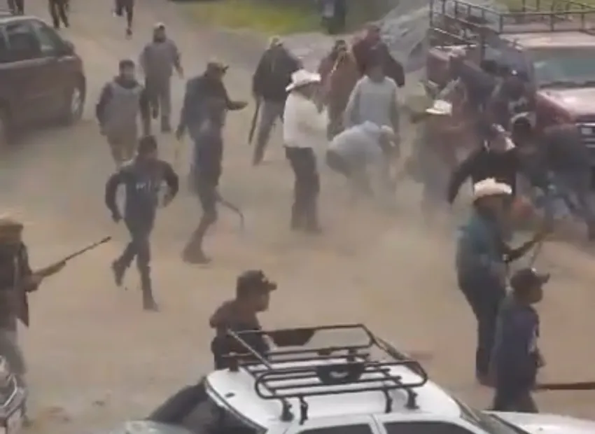 El enfrentamiento en el Estado de México