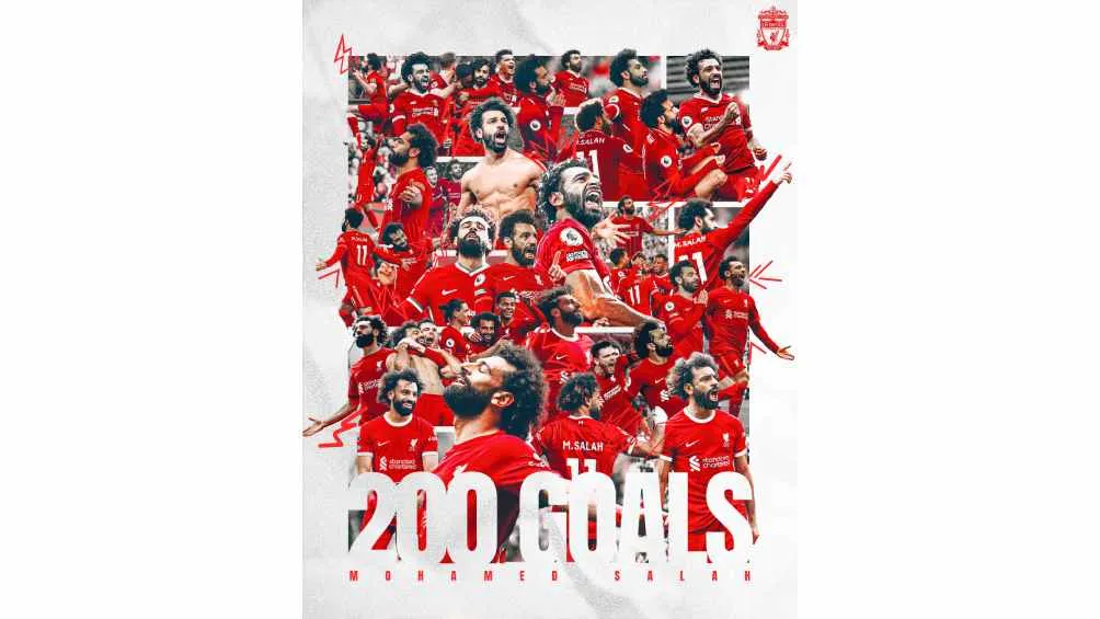 TWITTER @LFC Llegó a 200 goles