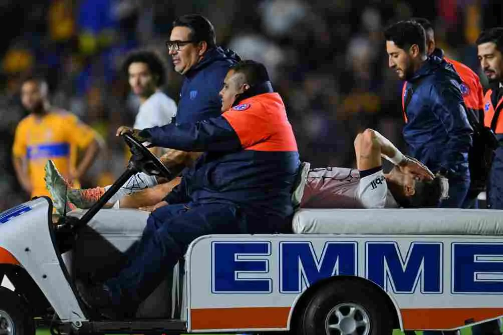 MEXSPORT Así salió Molina del campo ante Tigres