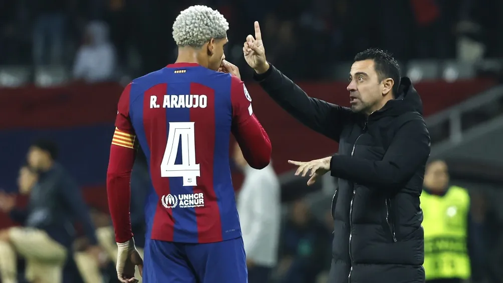 Araújo se ha convertido en un referente para Xavi