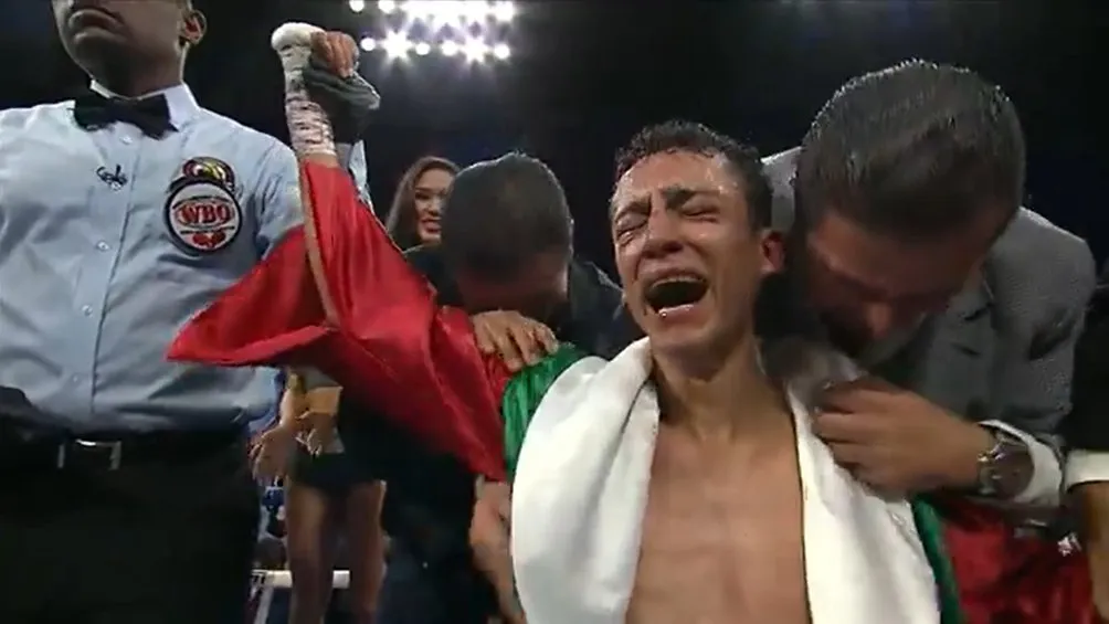 CAPTURA DE VIDEO 'El Divino' llora tras conseguir el triunfo