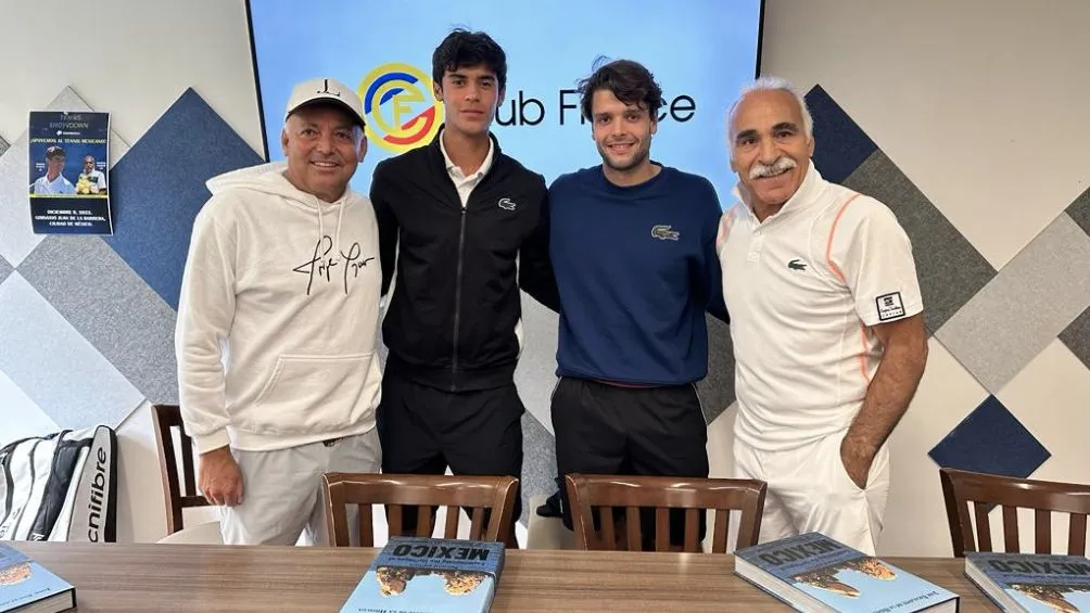 El Tenista mexicano se encuentra en la cima del ITF