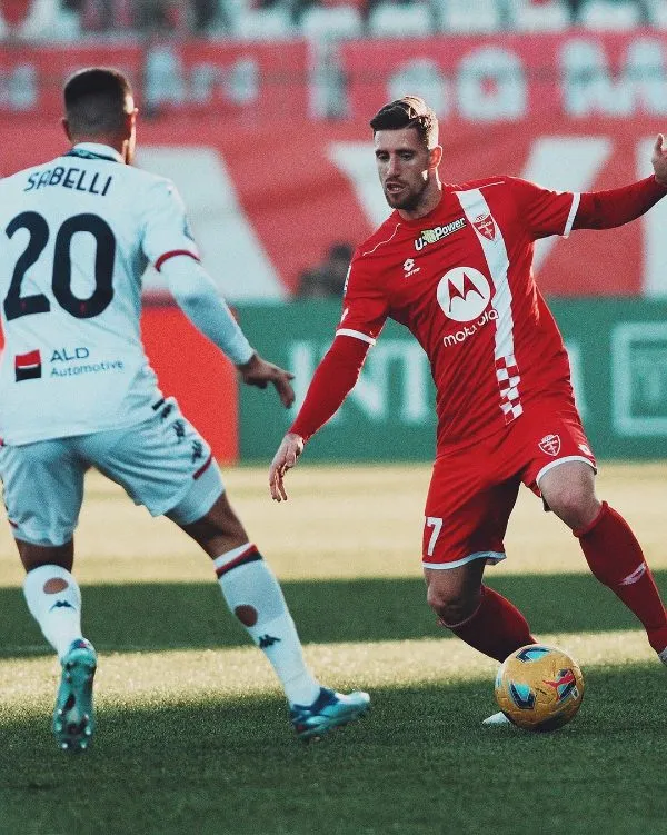 INSTAGRAM @acmonza A.C. Monza enfrentando al Genoa