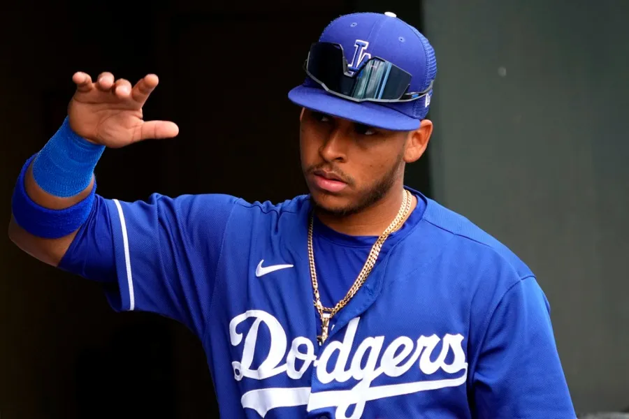 Jorbit Vivas, pelotero venezolano, ahora de los Yankees