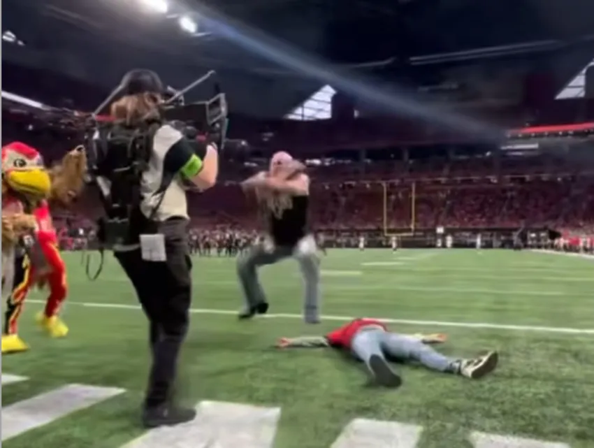 INSTAGRAM: @goldberg95 Goldberg festejando la maniobra