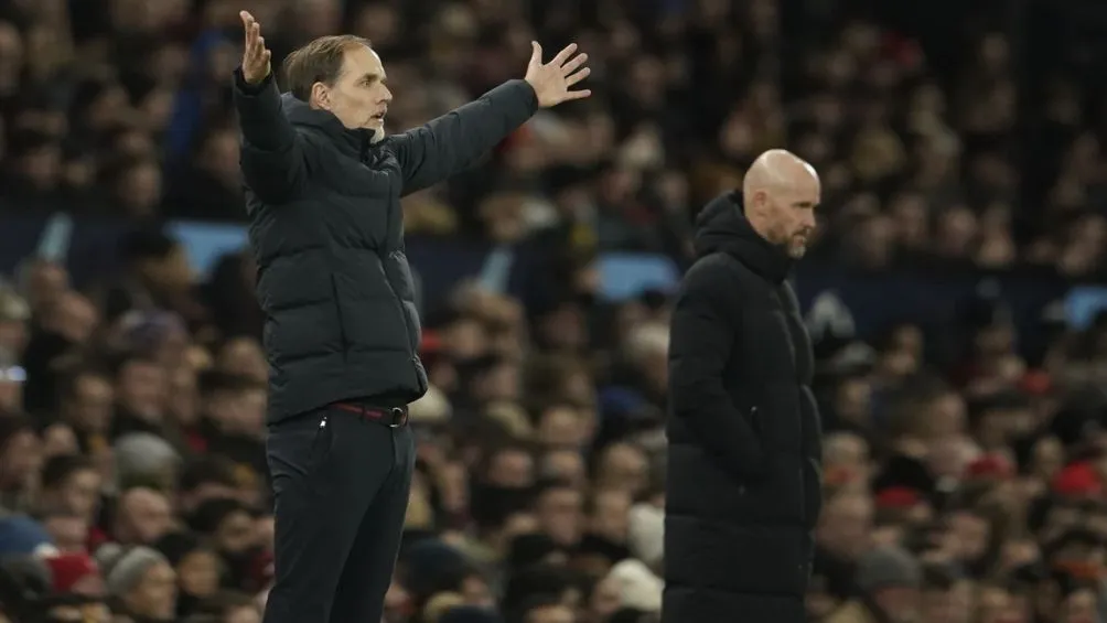 Tuchel y Ten Hag en los banquillos de Old Trafford