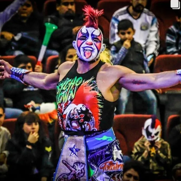 Psycho Clown estuvo presente en la fiesta