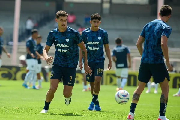 MEXSPORT Juan Ignacio Dinenno calentando con Pumas