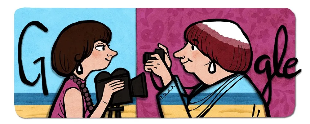 El doodle de Google de Agnes Varda