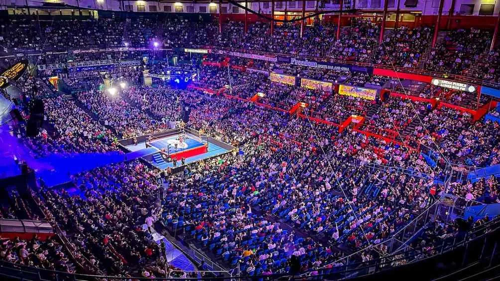 La Arena México tiene capacidad para 16,500 espectadores