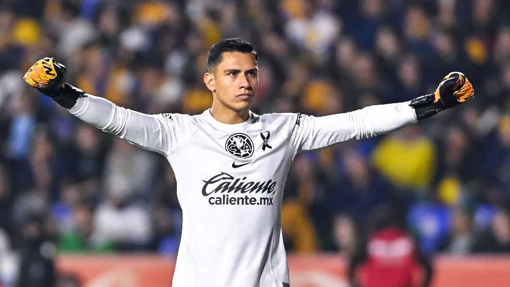 El portero habló con la afición