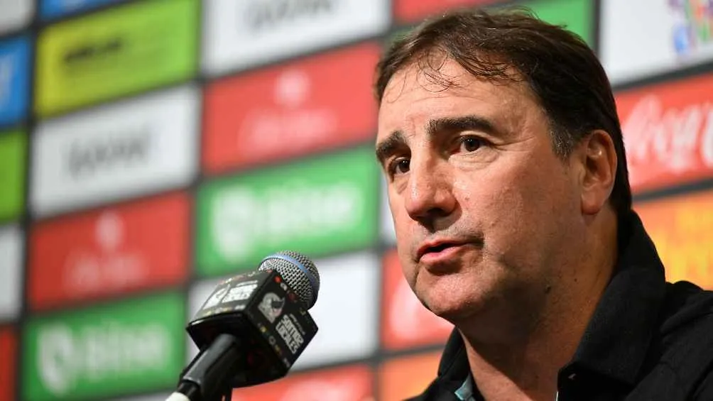 El entrenador habló del delantero