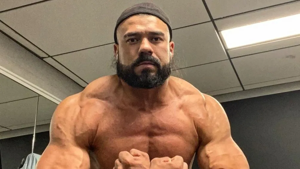 El cambio físico de Andrade al ir a luchar a los Estados Unidos