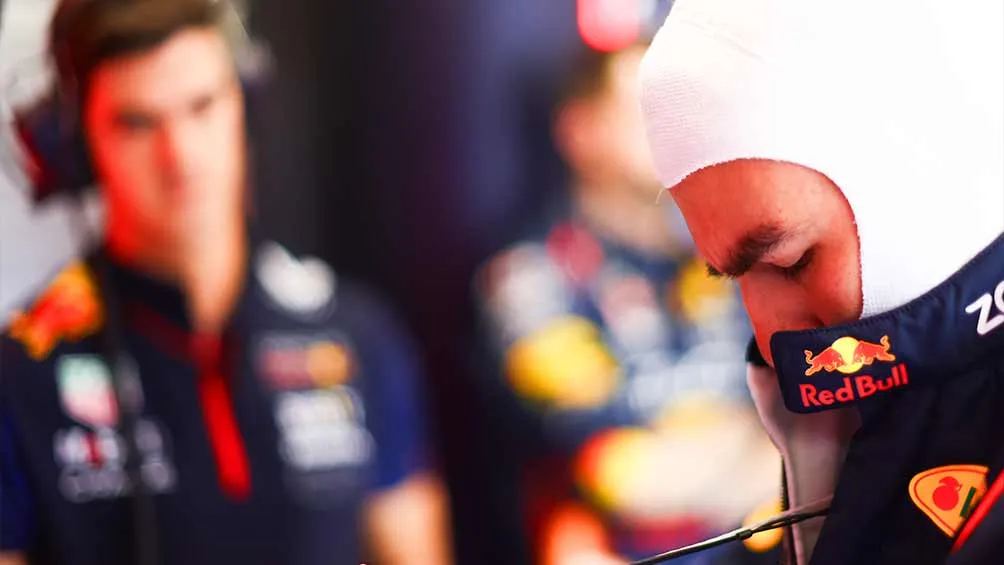 Checo Pérez, antes de una carrera en la temporada 2023