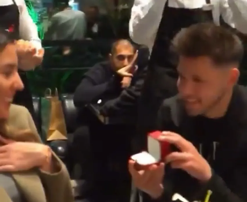 La propuesta de matrimonio