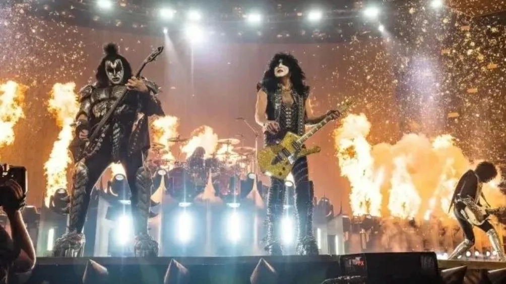 Instagram: @kissonline Kiss durante su último concierto en Madison Square Garden
