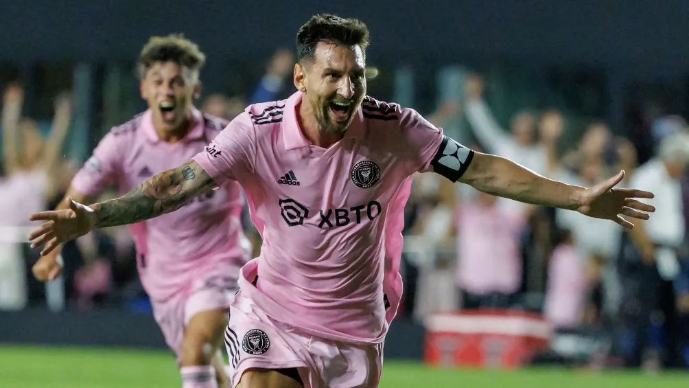 Messi con el Inter Miami