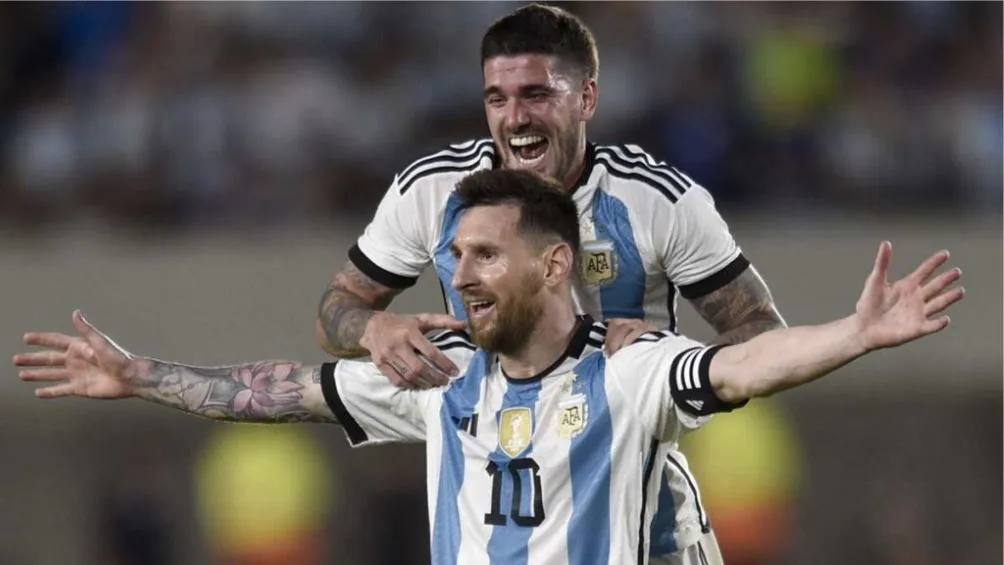 El argentino durante el Mundial de Qatar 2022
