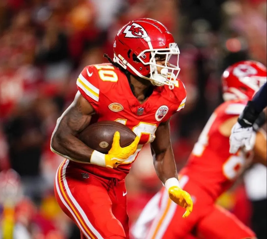 Isiah Pacheco podría estar de vuelta ante Raiders