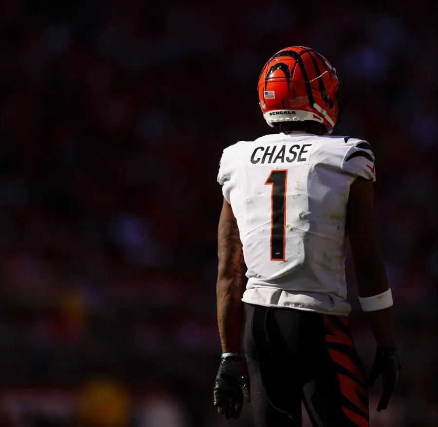 Ja'Marr Chase, receptor abierto de Bengals