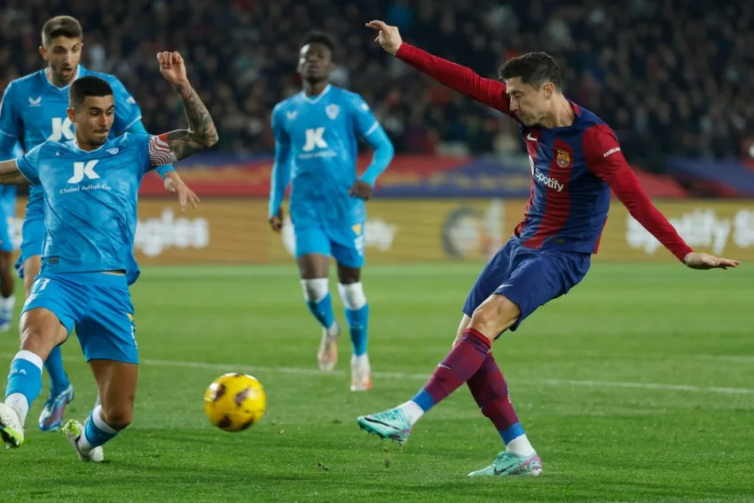 Momentos del partido de este miércoles