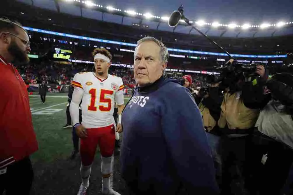 Bill Belichick tras el partido ante Kansas City