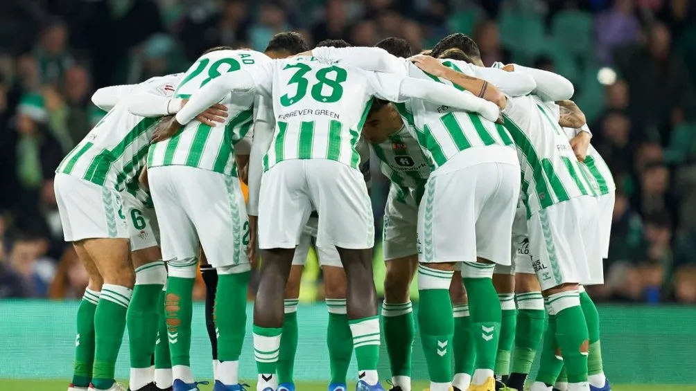 Instagra: @realbetisbalompie Betis se situa en la septima posición de la tabla