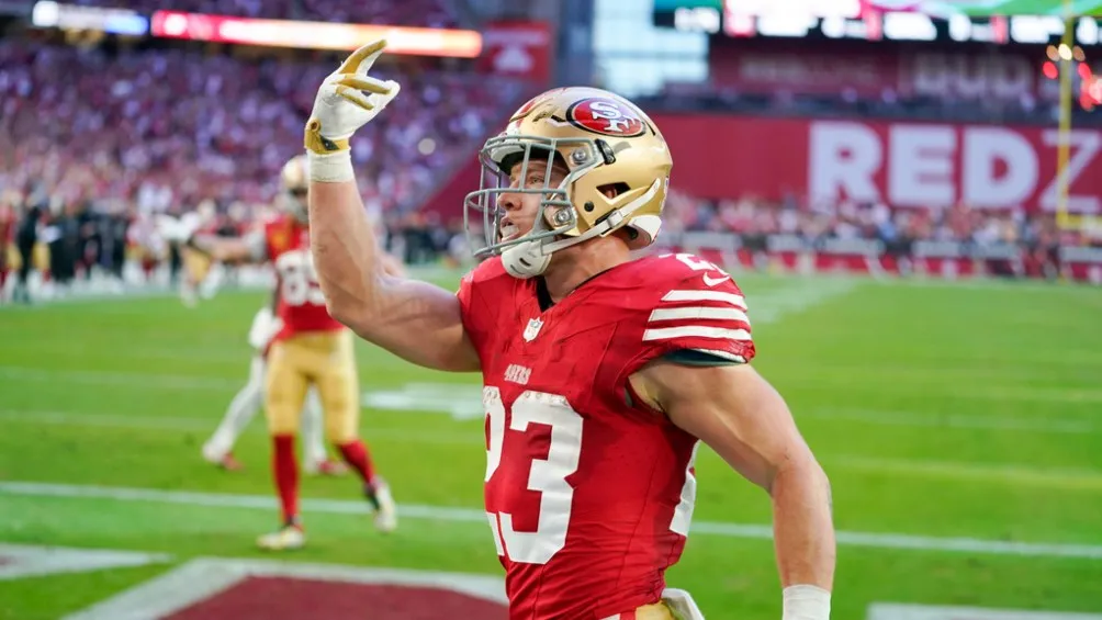 Christian McCaffrey llegó de intercambio a los 49ers la temporada pasada