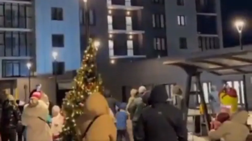 Gente que veía el espectáculo presencio la tragedia.