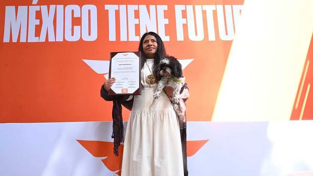 Indira Kempis se veía como la representante de Movimiento Ciudadano en las próximas elecciones.