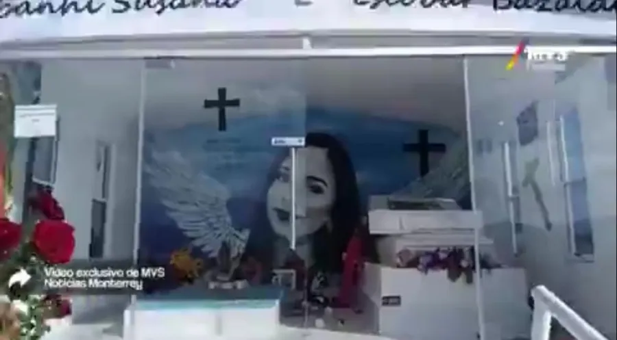 Tumba de Debanhi Escobar en Nuevo León