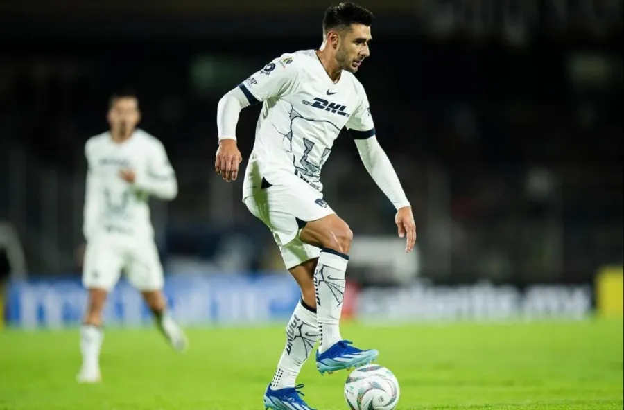 Eduardo Salvio, jugador de Pumas