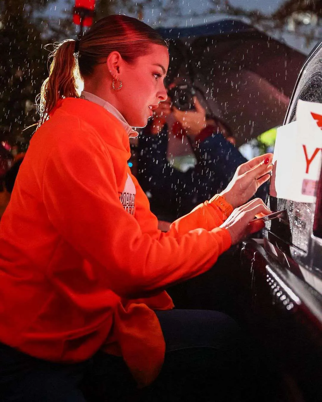 IG: @marianardzcantu Mariana González no permitió que el ex mandatario la ofendiera.