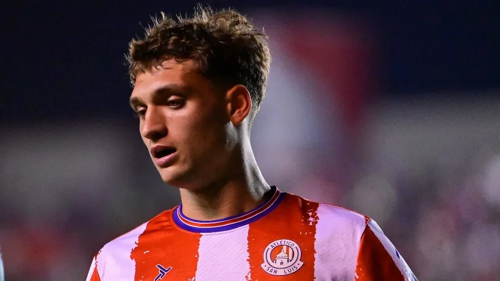 INSTAGRAM: @AtletiSanLuis Mateo Klimowicz en partido con Atlético San Luis