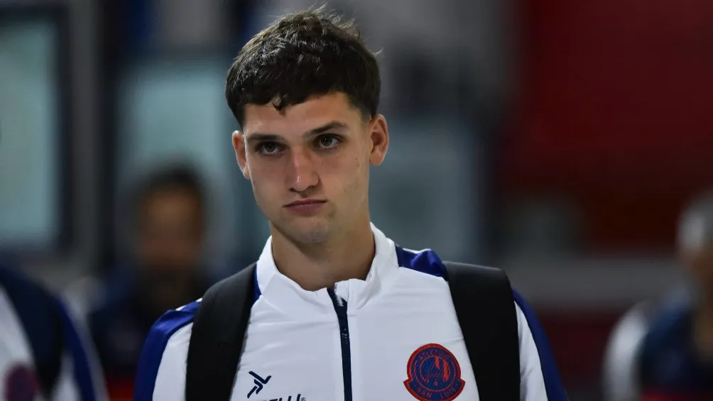 INSTAGRAM: @AtletiSanLuis Mateo Klimowicz previo a un partido