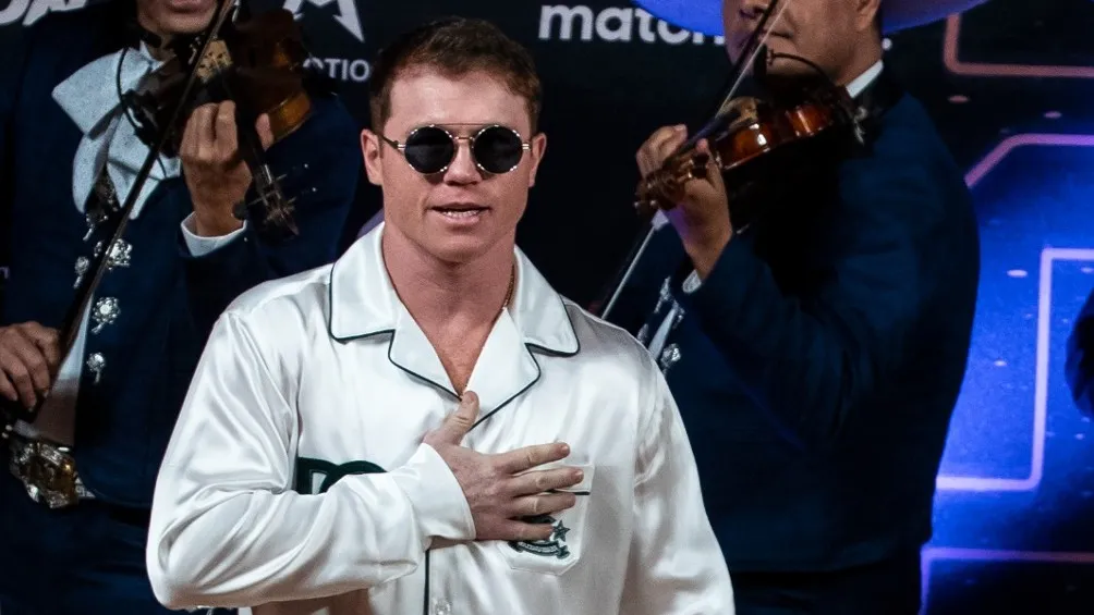 Canelo Álvarez previo a una pelea