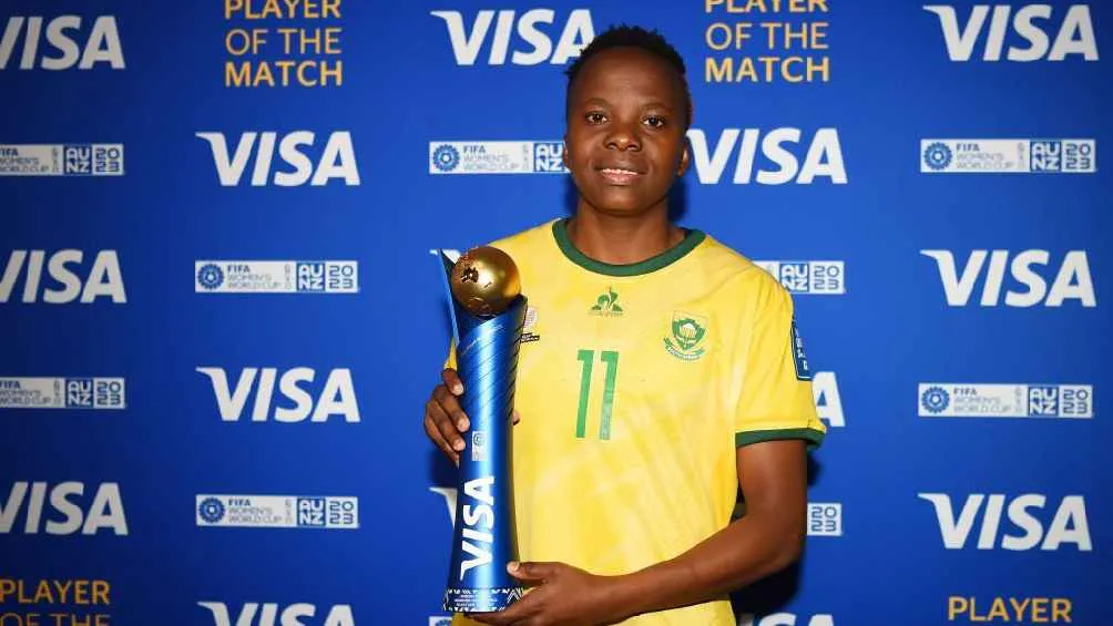 La africana brilló en el mundial