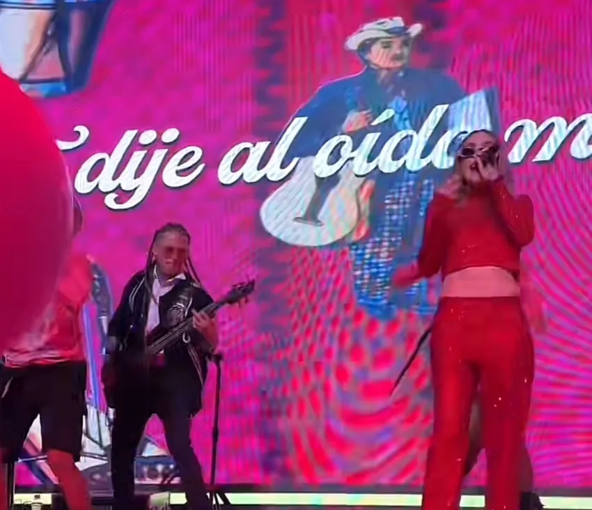 Belinda en concierto