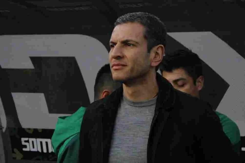 Jaime Lozano en el banquillo del Tricolor