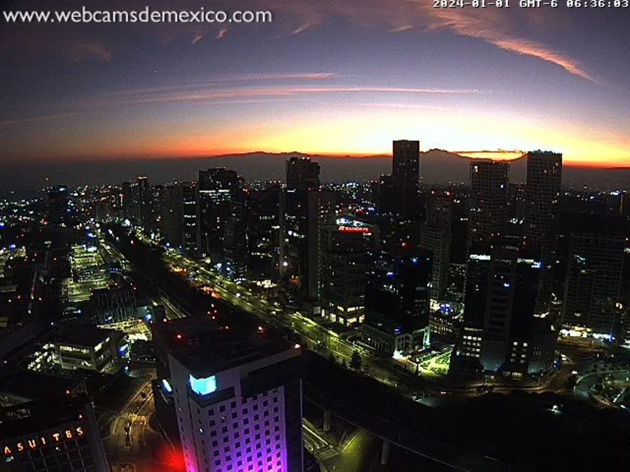 Así amaneció la Ciudad de México