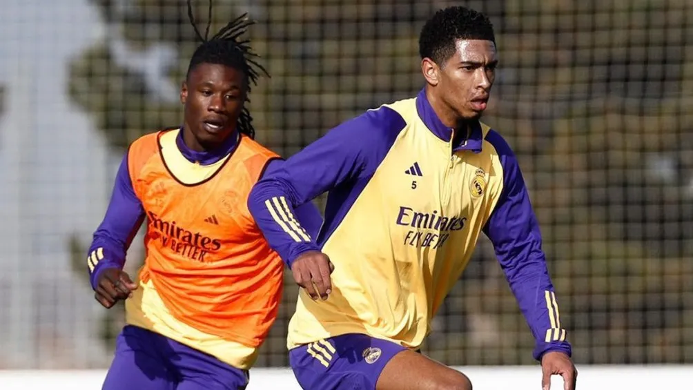 Bellingham no pierde el tiempo y ya entrena con el Real Madrid