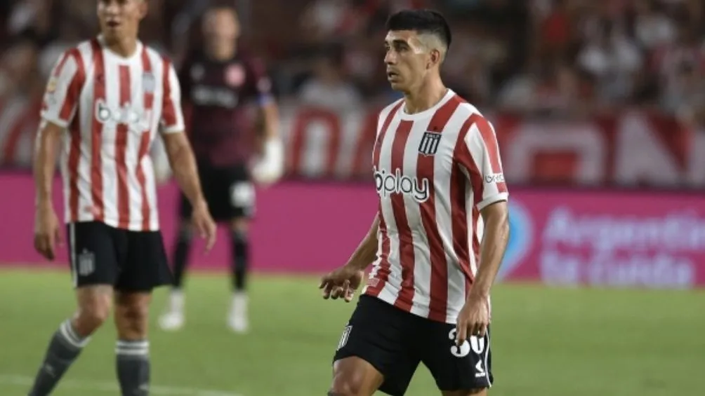 Rodríguez en su paso con Estudiantes